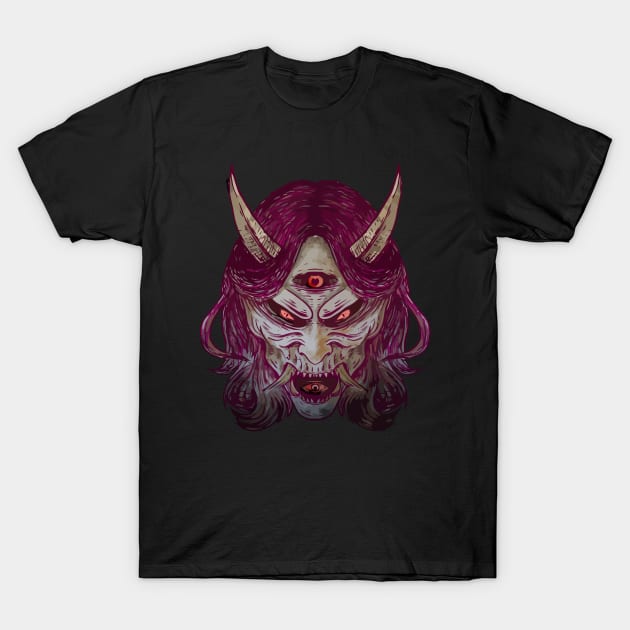 Hannya T-Shirt by DeathAnarchy